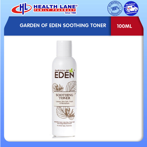 GARDEN OF EDEN SOOTHING TONER (100ML)